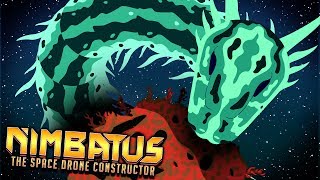 THIS MONSTER IS BIGGER THAN THE PLANET  Drone Building amp Giant Snakes  Nimbatus Gameplay Update [upl. by Redan]