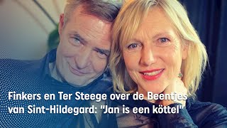 Herman Finkers en Johanna ter Steege over Twentse film De Beentjes van SintHildegard  RTV Oost [upl. by Leagiba]