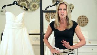 Difference Between Satin amp Taffeta Fabric in a Wedding Dress  Wedding Fashions [upl. by Henrik]