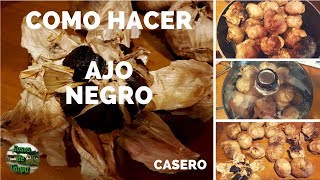 Como hacer ajo negro casero [upl. by Alyled]