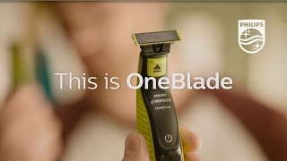 Philips OneBlade trim edge shave  Philips  QP2520 [upl. by Laleb]