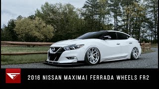 2016 Nissan Maxima  Ferrada Wheels FR2 [upl. by Ettennat]