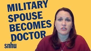 Military Spouse Becomes Doctor Through Online Education [upl. by Eissert]