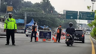 Suasana Ganjil Genap Jalur Puncak [upl. by Mahgirb]