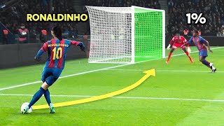 Ronaldinho Passes That SHOCKED The World [upl. by Terrena]