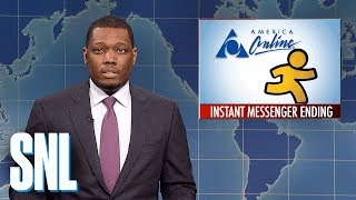 Weekend Update on AIM Shutting Down  SNL [upl. by Valli]