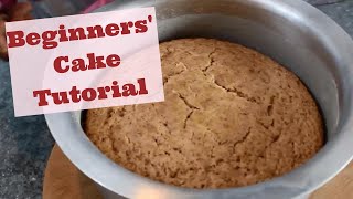 How to bake a cake at home  Cake tutorial for beginners how to make cake [upl. by Hittel571]