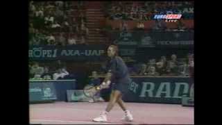 ATP Bercy 97 Rafter vs Krajicek 3rd [upl. by Livy693]