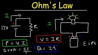 Ohms Law Explained  Voltage Current Resistance Power  Volts Amps amp Watts  Basic Electricity [upl. by Peedsaj]