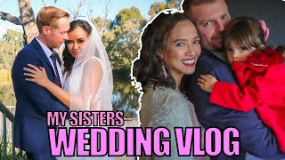 SISTERS WEDDING VLOG [upl. by Nikolia]