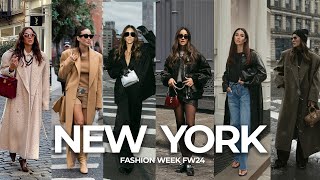 NYFW  Outfits Shows Fashion Week Life and a Surprise  Tamara Kalinic [upl. by Hayilaa]