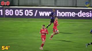 Racing Besançon  AS Furiani Agliani  découvrez le résumé de la rencontre face au leader [upl. by Rosco]