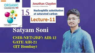 Lecture 11Complete Clayden series Nucleophilic substitution at saturated carbon [upl. by Atnoed400]