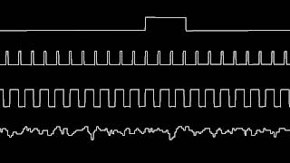 C64 Wally Bebens Tetris music oscilloscope view [upl. by Zzahc]