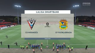 Mirandés vs Fuenlabrada 27052022 LaLiga SmartBank FIFA 22 [upl. by Attenborough]