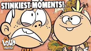 STINKIEST Loud House Moments 🤢  The Loud House [upl. by Ettenwad]