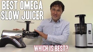 Best Omega Slow Juicer  Top 2 Juicers Compared amp Reviewed [upl. by Oileve]