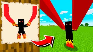 TUDO QUE EU DESENHAR ACONTECE NO MINECRAFT [upl. by Pournaras]