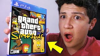 JUEGO AL NUEVO GTA LOS SIMPSONS GRAND THEFT AUTO [upl. by Suiravad]