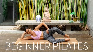 25 MIN FULL BODY PILATES WORKOUT FOR BEGINNERS No Equipment [upl. by Griseldis19]