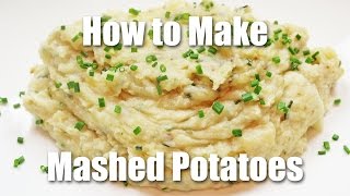 How To Make Garlic Mashed Potatoes  Recipe [upl. by Batista]