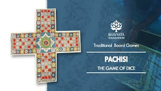 Pachisi The Game of Dice Indian Traditional Board Game [upl. by Htebi402]