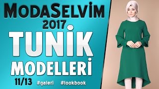 ModaSelvim 2017 Tunik Modelleri 1113 TOPLAM 325 Tunik Modeli  Tunik Modelleri [upl. by Haeli72]