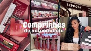 comprinhas de autocuidado  sephora eudora make e skincare 🛍️💝 [upl. by Htebazle711]