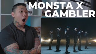 MONSTA X Gambler MV  REACTION [upl. by Jelene293]