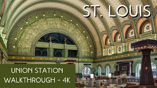 St Louis Union Station  4K Walkaround [upl. by Yseult]