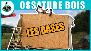 Comment faire des murs en ossature bois pour une cabane de jardin   LPMDP 21 [upl. by Ajan]