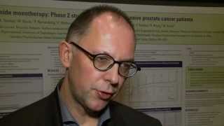 ASCO GU 2013 Enzalutamide monotherapy Phase II study results  Dr Bertrand Tombal [upl. by Eyar]