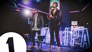 Dua Lipa performs Lost in Your Light ft Miguel in the Live Lounge [upl. by Allana]