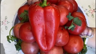 АДЖИКА НА ЗИМУ🌶ЛУЧШИЙ РЕЦЕПТ ИЗ ПОМИДОР И ЧЕСНОКА 😋 [upl. by Eulalie]