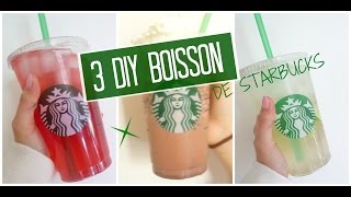 3 boisson Starbucks pour le printemps ou lété [upl. by Solita]