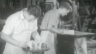 Woodworking in The 1940s [upl. by Dorelle55]