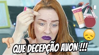 TESTEI MAKES DA AVON COLOR TREND E ME DECEPCIONEI COM O RESULTADO  Priscila Simões [upl. by Terencio]