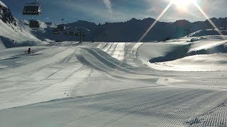 Pistencheck zum Skiopening im Skigebiet ObergurglHochgurgl 2018 [upl. by Tolecnal]