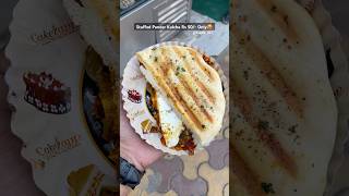 Stuffed Paneer Grill Kulcha 🤤❤️youtubeshorts trending viralvideo kulcha paneer streetfood [upl. by Phox]