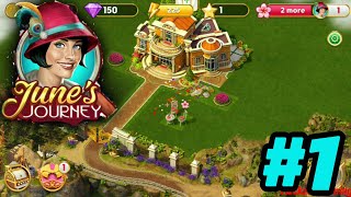 Junes Journey  Hidden Object AndroidiOS Gameplay 1 [upl. by Odrahcir178]