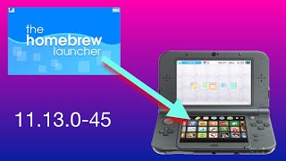 How to install the Homebrew Launcher on 3DS 1113045 [upl. by Chemash]