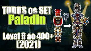 TIBIA Guia SET de PALADIN Level 8 ao 400 Como Itemizar corretamente [upl. by Ailssa]