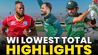 Highlights  Pakistan vs West Indies  2nd ODI 2022  PCB  MO2L [upl. by Aerdnahs]