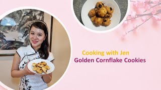 Yummy Golden Cornflake Cookies [upl. by Hadden]