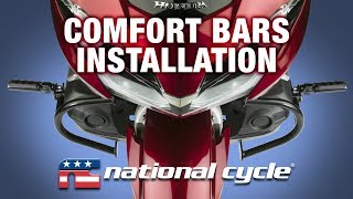 National Cycles GL1800 Comfort Bars Installation [upl. by Yacov419]