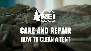 How to Clean a Tent  REI [upl. by Onra]