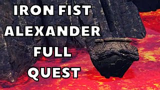 IRON FIST ALEXANDER FULL QUEST GUIDE  ELDEN RING [upl. by Ettedualc93]