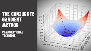 Conjugate Gradient Method  Computational Technique  10 [upl. by Mozes]