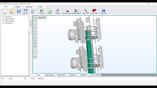 Example 1 How to design a 30m monopole with circular platform TIA222G or H using ASMTower [upl. by Eylk]