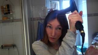 Faire des ondulations avec un fer a lisser  Conseil Coiffure [upl. by Hannasus]